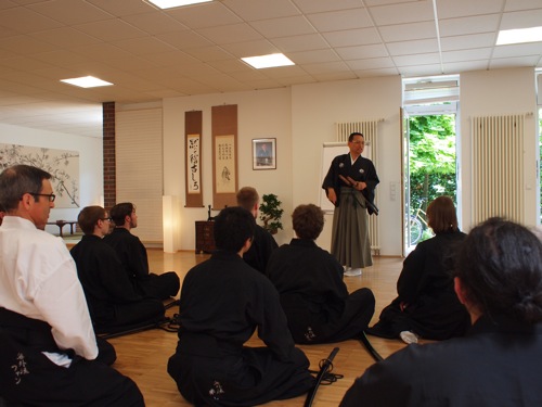 Schwertkampf Seminar in Köln Mugai Ryu Iaido & Kenjutsu