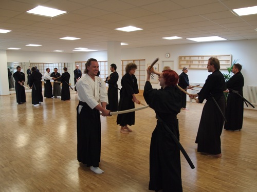 Kenjutsu Seminar Köln - Kumitachi mit Niina Gosoke